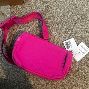 Pink Lululemon cross body